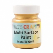 That's Crafty! Multi Surface Paint - Metallic Gold