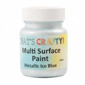 That's Crafty! Multi Surface Paint - Metallic Ice Blue