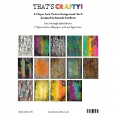That's Crafty! A4 Paper Pack - Perfect Backgrounds Set 2