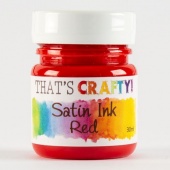That's Crafty! Satin Ink - Red
