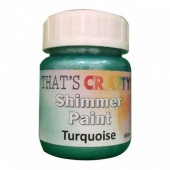 That's Crafty! Shimmer Paint - Turquoise