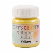 That's Crafty! Shimmer Paint - Yellow