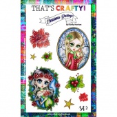 That's Crafty! Clear Stamp Set - Christmas Darlings Set 2