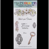 That's Crafty! Clear DL Stamp Set - Flowering Keys