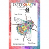 That's Crafty! A5 Clear Stamp Set - It's a Bugs Life
