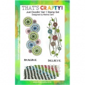 That's Crafty! Clear Stamp Set - Just Doodlin' - Set 1