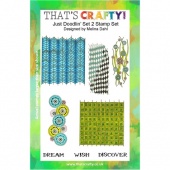 That's Crafty! Clear Stamp Set - Just Doodlin' - Set 2