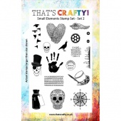That's Crafty! Clear Stamp Set - Small Elements - Set 2