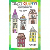 That's Crafty! Clear Stamp Set - The House Collection