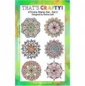 That's Crafty! Clear Stamp Set - ATCoins Stamp Set - Set 2