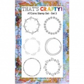 That's Crafty! Clear Stamp Set - ATCoins Stamp Set - Set 3