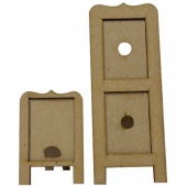 That's Crafty! Surfaces MDF ATC Holders - Single & Double