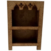 That's Crafty! Surfaces MDF Inside Story - Miniature Gothic Bookcase