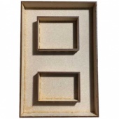 That's Crafty! Surfaces MDF Shadow Box Set 2