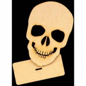 That's Crafty! Surfaces MDF Uprights - Skull - Pack of 3
