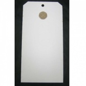 That's Crafty! Surfaces White/Greyboard Tags - Pack of 6 - #10