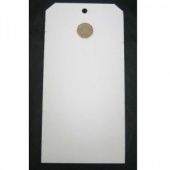That's Crafty! Surfaces White/Greyboard Tags - Pack of 6 - #10