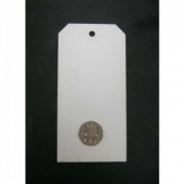 That's Crafty! Surfaces White/Greyboard Tags - Pack of 12 - #5