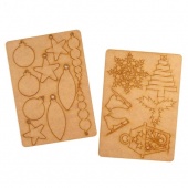 That's Crafty! Surfaces MDF Ornaments