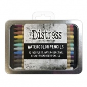 Tim Holtz Distress Watercolor Pencil Set - Set 1