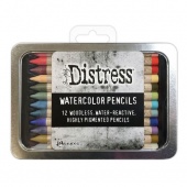 Tim Holtz Distress Watercolor Pencil Set - Set 6