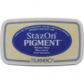 StazOn Pigment Ink Pad - Mariner Blue