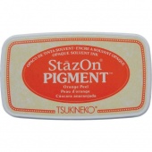 StazOn Pigment Ink Pad - Orange Peel