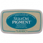 StazOn Pigment Ink Pad - Peacock Feathers