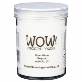 WOW! Embossing Powder - Clear Gloss (R) - Large Jar