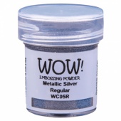 WOW! Embossing Powder - Metallic Silver (R)