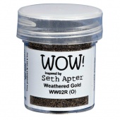 WOW! Embossing Powder - Weathered Gold Inspired by Seth Apter
