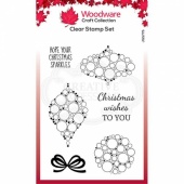 Woodware Clear Singles Bubble Mini Baubles