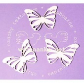 Wycinanka Chipboard - Open Butterfly