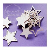 Wycinanka Chipboard - Double Stars