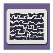 iStencils Patti Tolley Parrish Stencil Collection - PTP-029 - Broken Maze