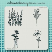 iStencil Donna Downey Stencil - Flowering - DD4-003