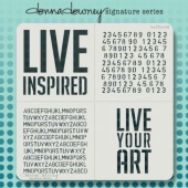 iStencil Donna Downey Stencil - Live - DD4-008