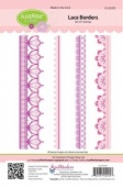 JustRite Cling Mounted Stamp Set - Lace Borders