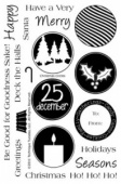 Technique Tuesday Clear Stamp Set - Christmas Circles