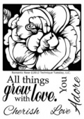 Technique Tuesday Clear Stamp Set - Romantic Rose